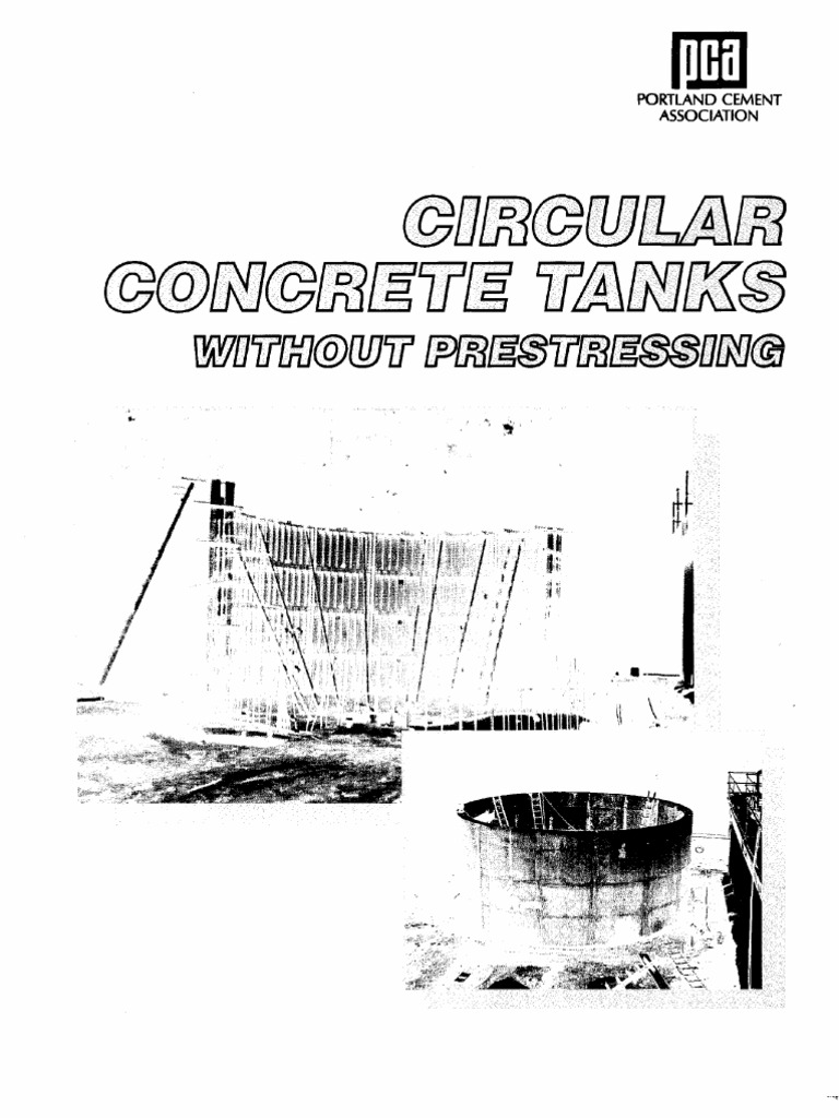 PCA Circular Tanks Design Strength Of Materials Concrete