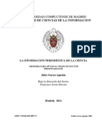 (García, J.) - (TD) La Información Periodística de La Ciencia - NP