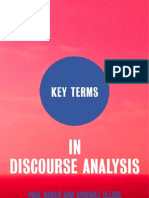 Download Key Terms in Discourse Analysis by Mohammed K AlShakhori SN131462468 doc pdf