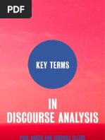 Download Key Terms in Discourse Analysis by Mohammed K AlShakhori SN131462468 doc pdf