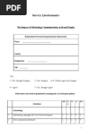 Likert Scale Questionnaire  Psychology & Cognitive Science  Communication
