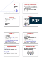 Properties of Relations - March 2013