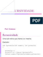 Aula Recursividade