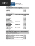 Fodera Price List Feb.2013