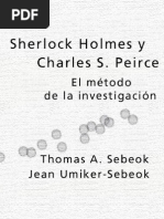 Sebeok, Thomas - Sherlock Holmes y Charles S. Peirce
