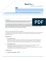 Secure and Enforceable - The DocuSign Electronic Signature