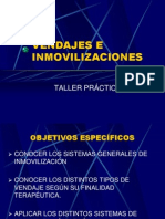 Sistemas de inmovilización y vendajes: tipos, técnicas y complicaciones