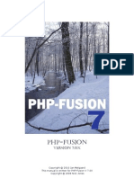 UK Manual PHP-Fusion v7