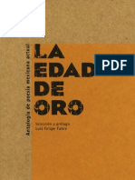 Luis Felipe Fabre, ed. La edad de oro. Antología de poesía mexicana actual.