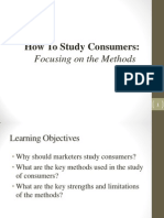 Consumers Research Methods