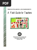 A Field Guide For Teachers: Ervice Earning and Ssessment