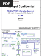 Compal Confidential: P0VE6 LA7072P Schematics Document