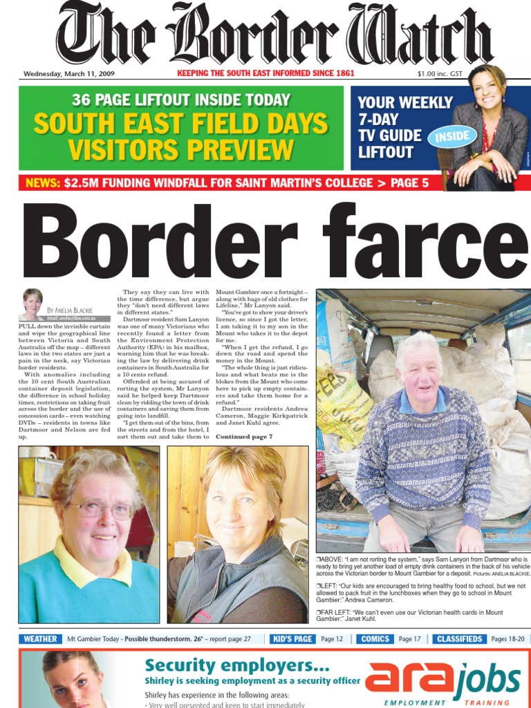 Border Residents Demand Law Changes | PDF | Business