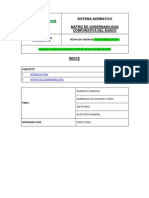 Matriz de Gobernabilidad Corporativa Del Banco