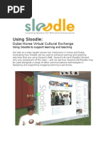 SLOODLE Case Study 1