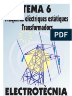 Electrotecnia - Tema6 Trafos PDF