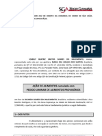 Ação de Alimentos - Maria das Graças rep. de Izabely Beatriz S. S. do Nascimento