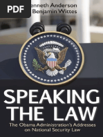Speaking The Law (Introduction), by Kenneth Anderson and Benjamin Wittes