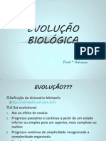 EVOLUÇÃO BIOLÓGICA