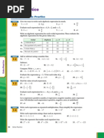 Algebra 1 Ch. 1 Extra Practice