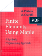 Finite Elements Using Maple-A Symbolic Programming Approach-Portela Charafispringer 2003
