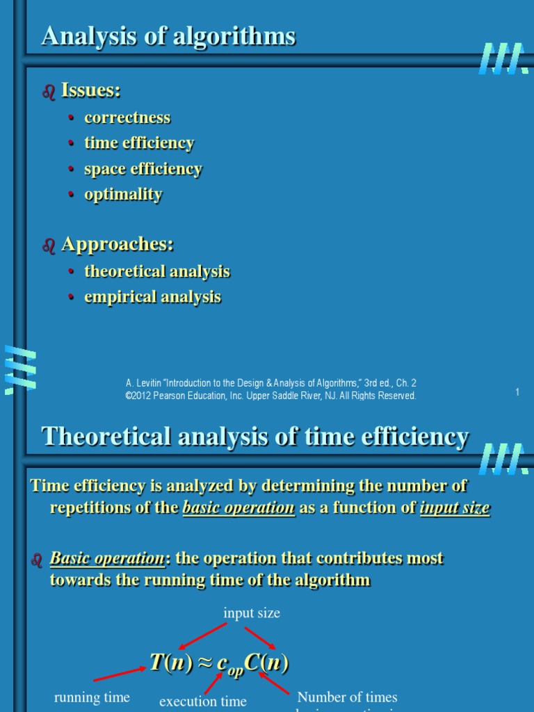 CH 02 | PDF | Time Complexity | Algorithms