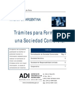 Trámites para Formalizar Una Sociedad Comercial: Invertir en ARGENTINA