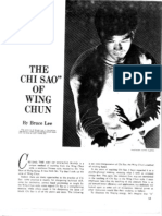 Wing Chun Chi Sao