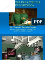 Anestesia Cirugia Laparoscopica