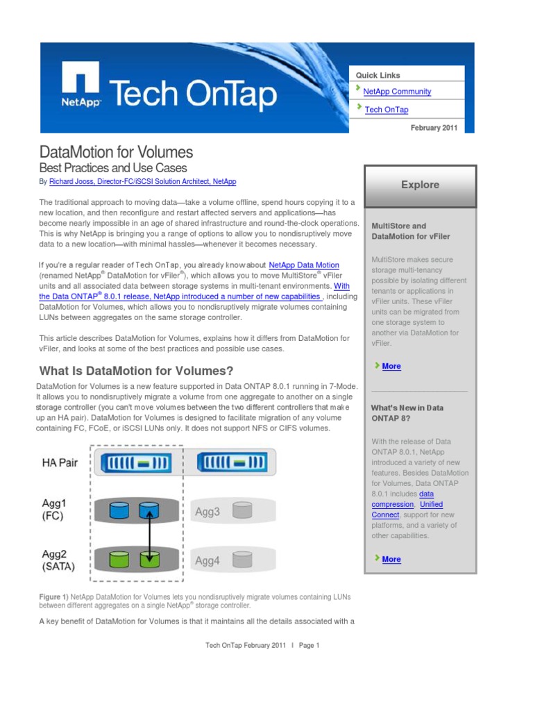 PDF Tips Data Motion 0211 PDF | PDF | Information Technology | Computing