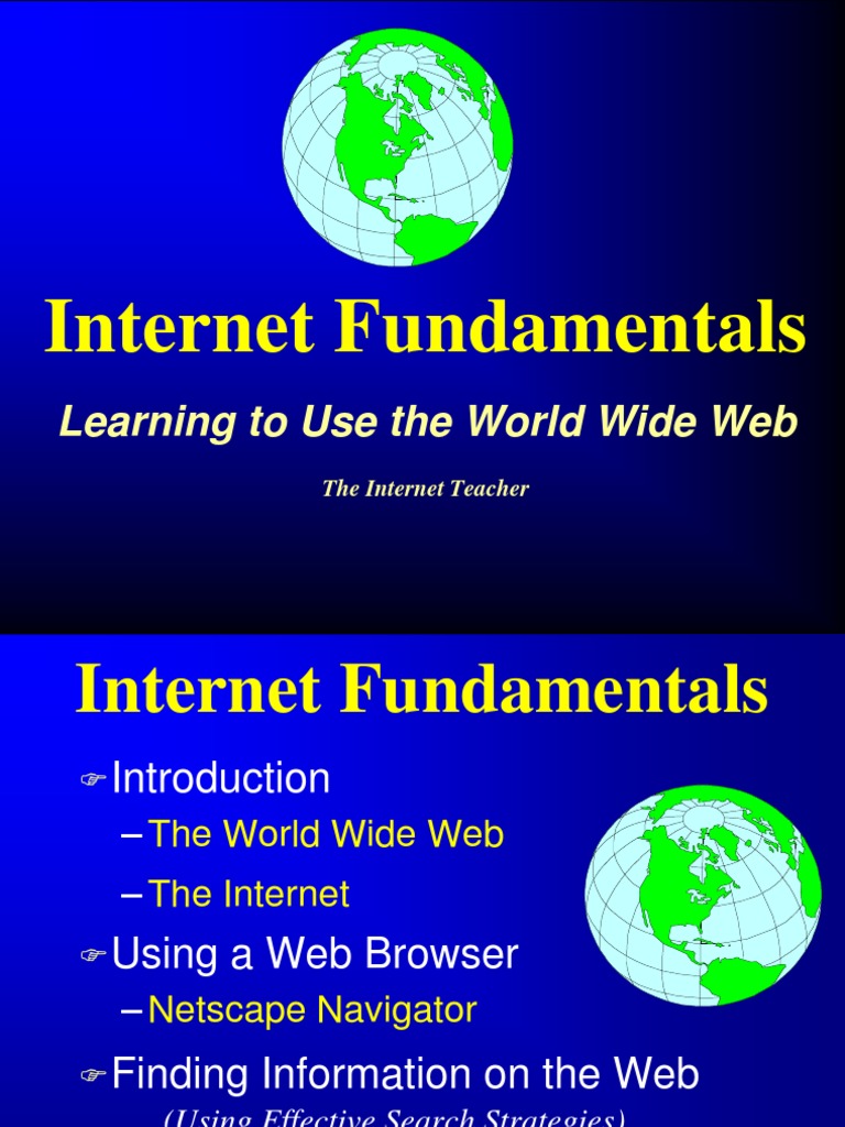 Inter Fundamentals Faculty Workshop | PDF | Web Search Engine | World ...