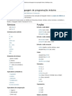 Referência da linguagem Arduino