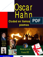 Oscar Hahn Ciudad en Llamas y Otros Poemas
