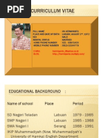 Download My Curriculum Vitae by iin hermiyanto SN13156320 doc pdf