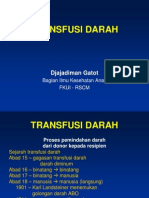 Transfusi Darah Dr Djaja