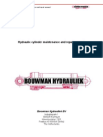 Hydraulic Cilinder Manual Engels