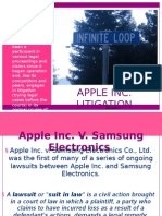 Apple vs Samsung litigation