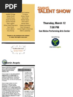 Download Talent Show Program by infopocket SN13157594 doc pdf