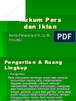 Hukum Pers Dan Iklan