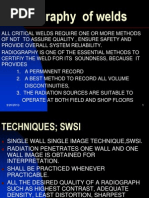 Radiographic Testing in Welding Explained | PDF | Gamma Ray ...