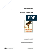 AAU_strength of Materials_lecture Notes_Karsten Schlesier