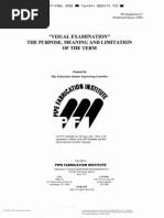 PFI ES 27 (2000)VisualExamination