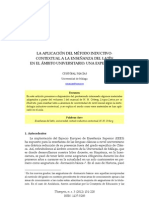 La aplicación del método inductivo-contextual a la enseñanza del latín en el ámbito universitario