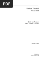 Tutorial Python