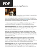 Download Pengertian manajemen perkantoran by Votranica Siregar SN131589937 doc pdf