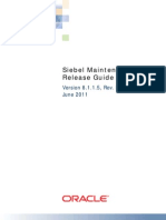 Siebel Maintenance Release Guide Version 8.1.1.5, Rev. B