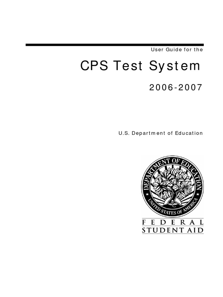CPS Test System User Guide 2006-2007 | PDF | World Wide Web | Internet ...