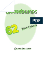 Goosebumps: Book Covers