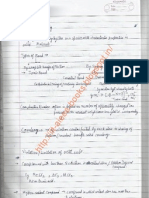 Chemical Bonding Handwritten Notes