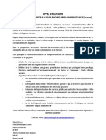 APPEL À REJOINDRE Comité Honduras PDF